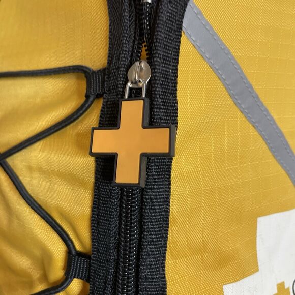 Life Gear Wings of Life Yellow Backpack Empty Survival Kit Hiking Camping - Picture 3 of 10